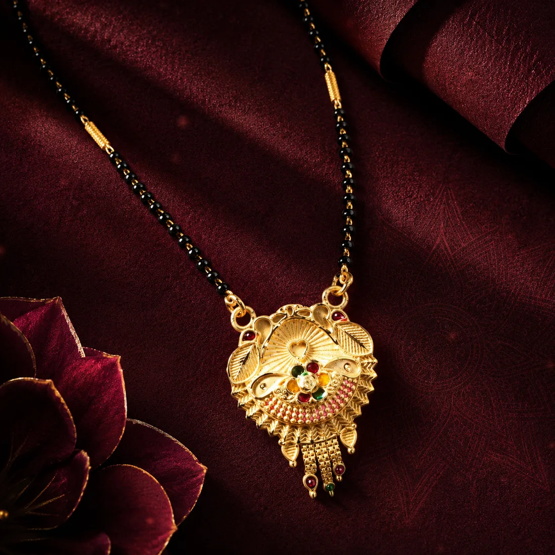 Paisley Pendant Mangalsutra